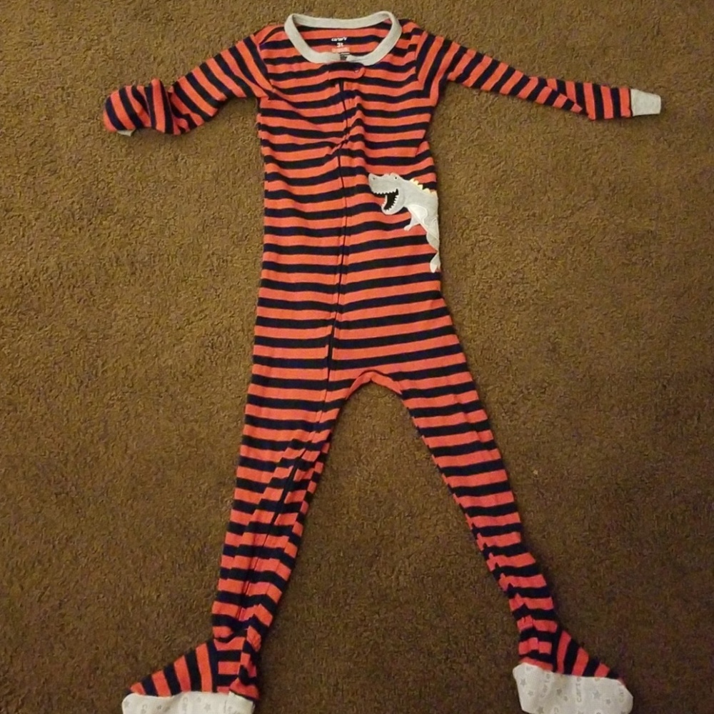 Red dinosaur sleeper